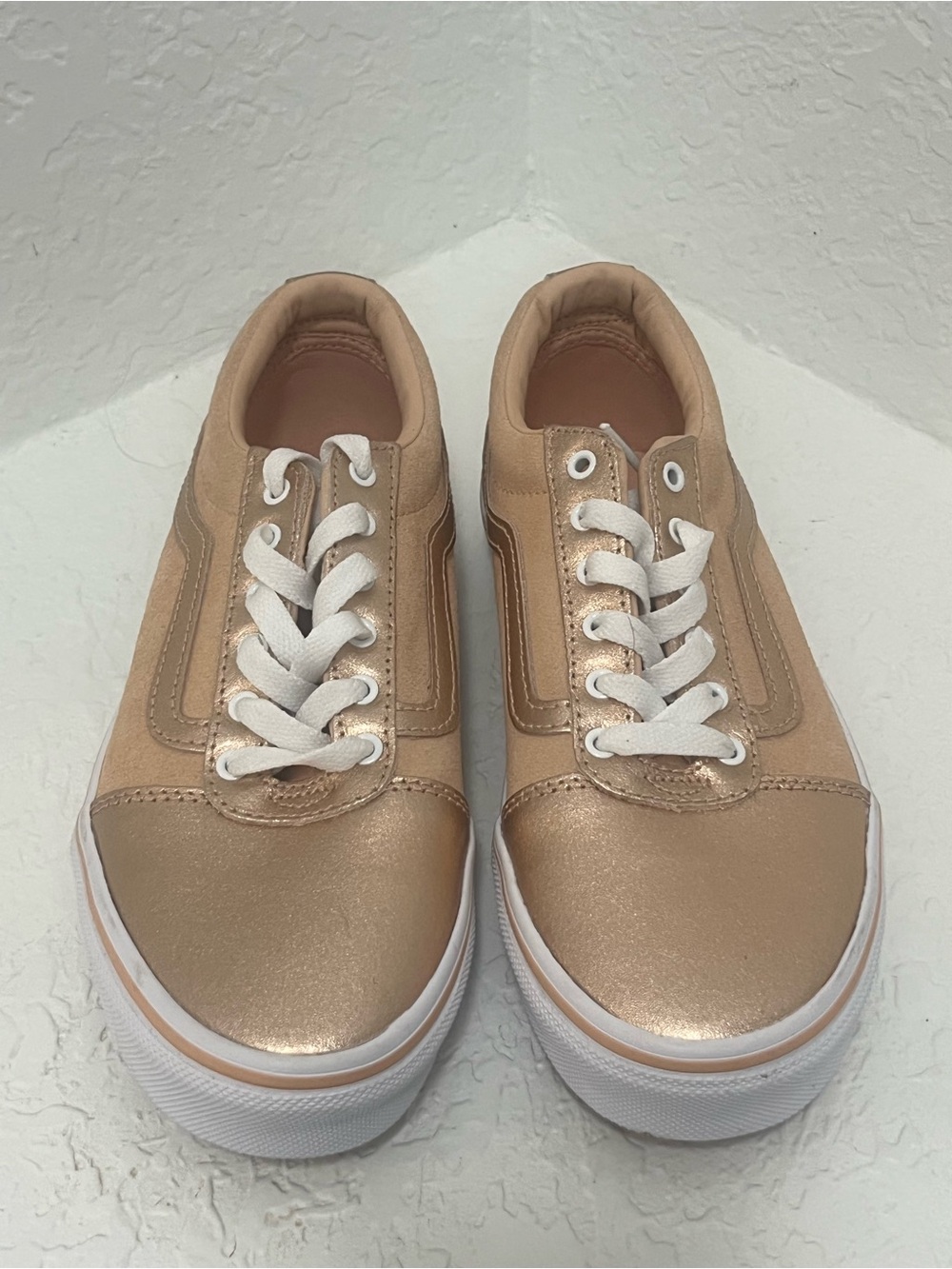 Vans Metallic Rose Gold Missy Sneaker